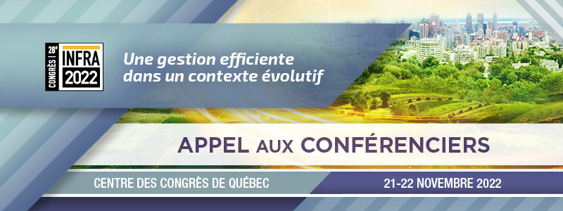 Appel aux conférenciers INFRA 2022