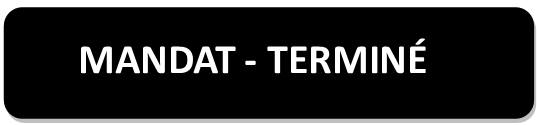 mandat terminé