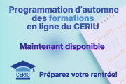 La nouvelle programmation d'automne 2026